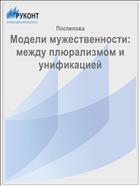 Модели мужественности: между плюрализмом и унификацией
