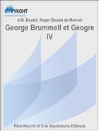 George Brummell et Geogre IV