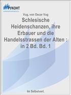 Schlesische Heidenschanzen, ihre Erbauer und die Handelsstrassen der Alten : in 2 Bd. Bd. 1