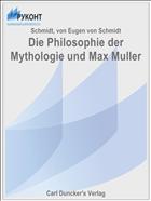 Die Philosophie der Mythologie und Max Muller