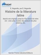 Histoire de la litterature latine