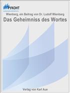 Das Geheimniss des Wortes