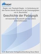 Geschichte der Padagogik