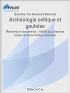 Archeologie celtique et gauloise