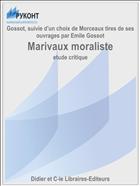 Marivaux moraliste