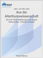 Aus der Alterthumswissenschaft