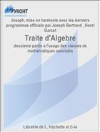 Traite d'Algebre
