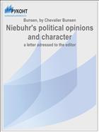 Niebuhr's political opinions and character