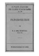Pangeometrie : Mit  30 Fig. im Text