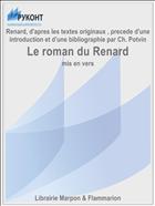 Le roman du Renard