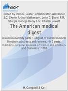 The American medical digest