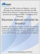 Nouveau manuel complet du mouleur
