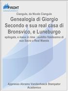 Genealogia di Giorgio Secondo e sua real casa di Bronsvico, e Luneburgo