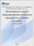 Нелинейные задачи гидродинамики волновых процессов: учебное пособие