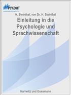 Einleitung in die Psychologie und Sprachwissenschaft