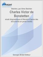 Charles Victor de Bonstetten
