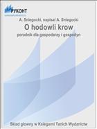 O hodowli krow