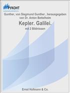 Kepler. Galilei.