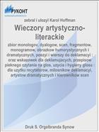 Wieczory artystyczno-literackie