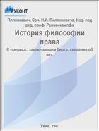 История философии права