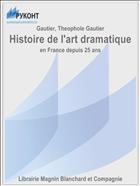 Histoire de l'art dramatique