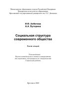 Социальная структура современного общества 