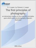 The first principles of photography