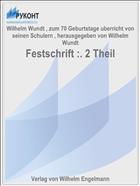 Festschrift :. 2 Theil