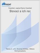 Slovaci a ich rec