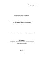 Манипулятивные технологии управления на муниципальном уровне