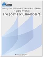The poems of Shakespeare