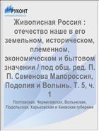 Живописная Россия : отечество наше в его земельном, историческом, племенном, экономическом и бытовом значении