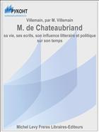 M. de Chateaubriand