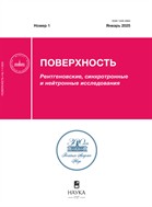 Поверхность. Рентгеновские, синхротронные и нейтронные исследования