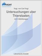 Untersuchungen uber Thierstaaten