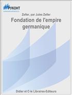 Fondation de l'empire germanique