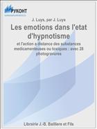 Les emotions dans l'etat d'hypnotisme
