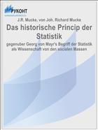 Das historische Princip der Statistik