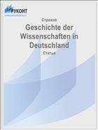 Geschichte der Wissenschaften in Deutschland