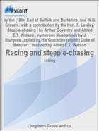 Racing and steeple-chasing