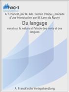 Du langage