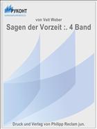 Sagen der Vorzeit :. 4 Band